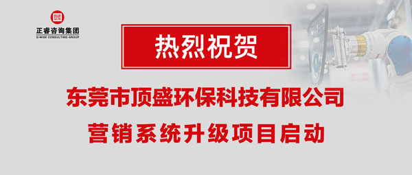 東莞市頂盛環(huán)?？萍加邢薰緺I銷系統(tǒng)升級項目啟動