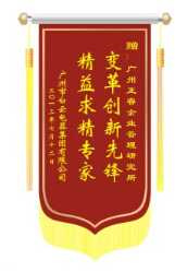 白云電氣集團(tuán)贈送正睿咨詢變革創(chuàng)新先鋒，精益求精專家錦旗