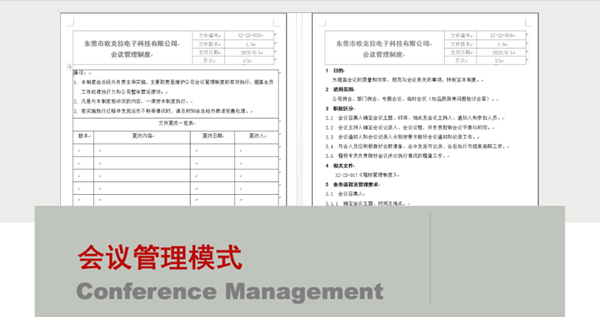 東莞市歐克拉電子科技有限公司全面升級管理項(xiàng)目